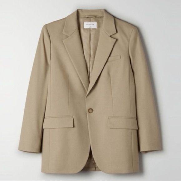 Aritzia Jackets & Blazers - Aritzia Babaton Agency Blazer in Taupe Beige